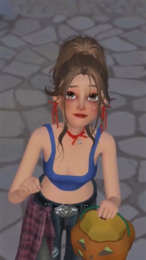 Halloween 💀 Super animation on soja mere chanda lori of death ☠️#trending #zepeto #devil #edit