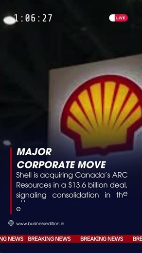 Shell’s $13.6B power move! 🛢️💰 Canada’s energy map just changed forever. #Shell #Energy