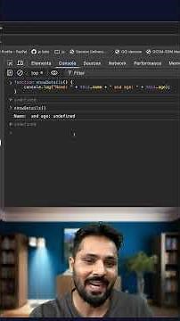 JavaScript Tricky Question 🤯 | Why this.name is EMPTY but this.age is undefined? #javascript