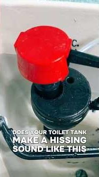 How to #fix the #hissing gurgle #sound from #toilet #tank diy valve fluid master rubber seal