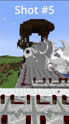 Can an AI-Designed Autofiring TNT Cannon Breach a Pillager Outpost?#minecraft #redstone #ai #chatgpt