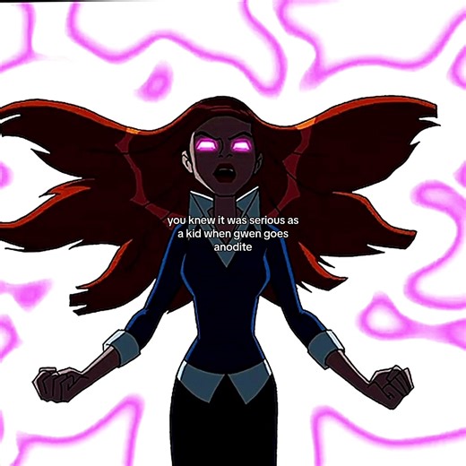Gwen's Anodite Transformation | Ben 10 Alien Force Clips
