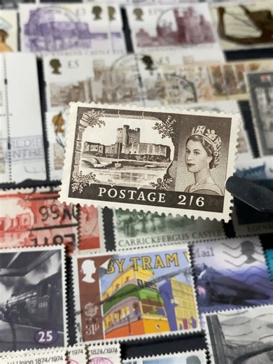 Three Stün Stamps on Reels