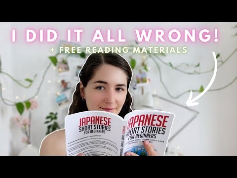 HOW I'D START READING IN JAPANESE IF I COULD DO IT ALL AGAIN 📖 Best Japanese beginner books to read