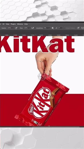 How to Create a Professional Product Ad in Photoshop | KitKat Design Speed Art