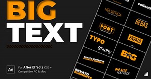 Dynamic Kinetic Typography Text Animation Pack