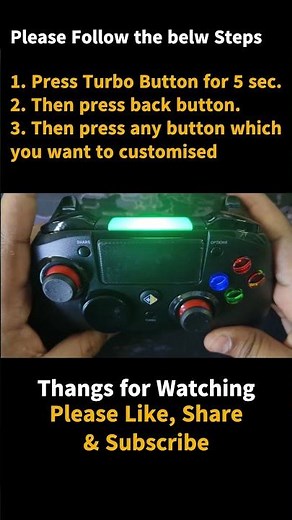 Customization Programmable Button of Cosmic Controller