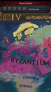 The Byzantine Restoration -EU4 Timelapse #eu4 #europe #therules