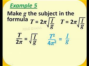 JHS MATH TRANSPOSITION SQUARE ROOT METHOD 1
