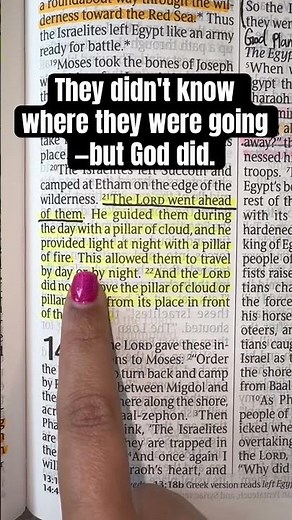 God Didn't Abandon Israel in the Wilderness | Exodus 13:21–22