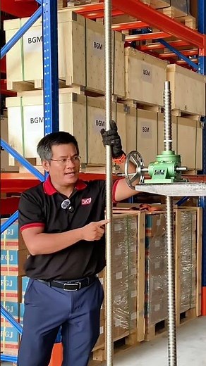 Trục vít me inox sử dụng cho hộp giảm tốc vít me nâng hạ #vitmenangha #inox #truchanhtrinh
