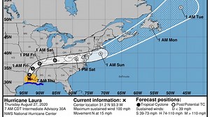 Hurricane Laura makes landfall near Cameron, Louisiana. Here's what we know