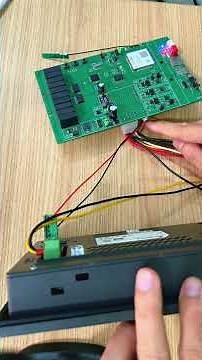Modbus RTU HMI Delta DVP107-BV và STM32 #httoffical #modbusrtu #stm32 #dop107