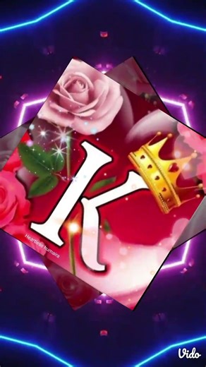k letter status #love #nameart