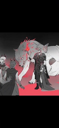 Dark druids meet Freydis... #digitalartist #artmeme #fypシ #comics