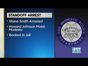 Ceres Police take man into custody after motel standoff