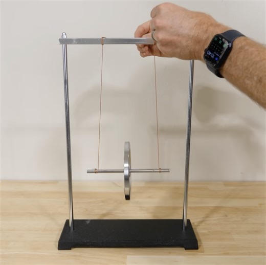 How does the anti-gravity wheel work?