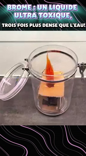 Découverte du brome : un liquide dangereux et toxique