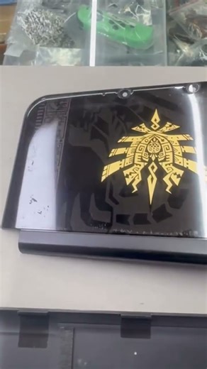 Case Shell for Nintendo 3DS LL XL Monster Hunter 4 Gore Magala Black