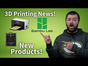 Bambu Lab Teases New Products, X2C Confirmed, New Qidi Printer And More l 3D Printing News!