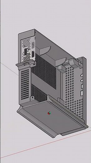 Creating Top Cover, Front Bezel, and Vertical Stand 3D models for Lenovo M920Q
