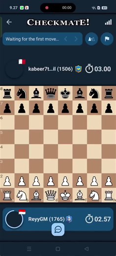 Crushing My Opponent in a Quick 3-Minute Chess Game