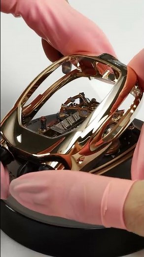 BUGATTI CHIRON Tourbillon by Jacob&Co: a celebration of the 16-cylinder engine