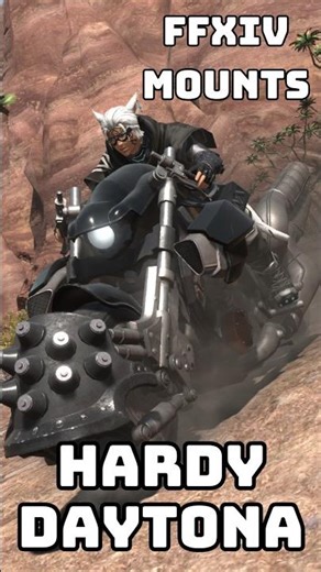 FFXIV Mounts: Hardy-Daytona