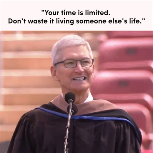 Tim Cook gives inspiring commencement speech at Stanford University