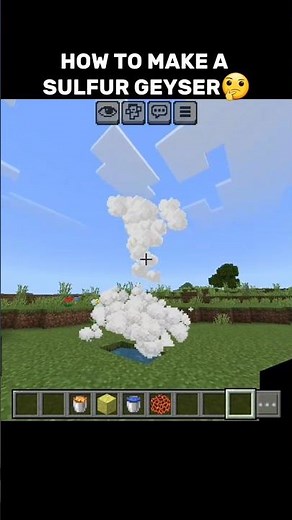 HOW TO MAKE A SULFUR GEYSER🤔