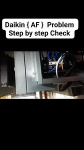 daikin ductable Ac Af Error Code | MR AC TECH