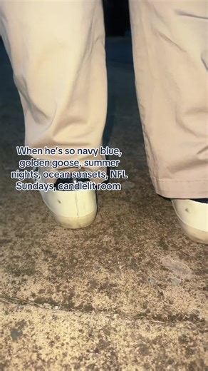 Celebrating Navy Blue and Golden Goose Vibes