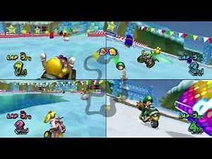 Mario Kart Wii Custom Tracks ✦ 4 Players #531