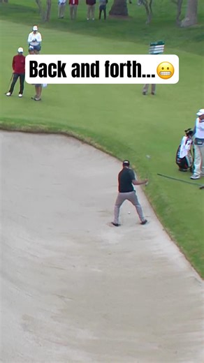 Golf if hard. Even for the pros.