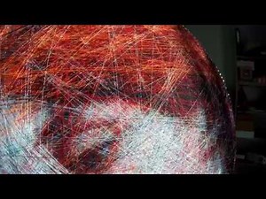 Algorithms help an artist tease portraits out of thread