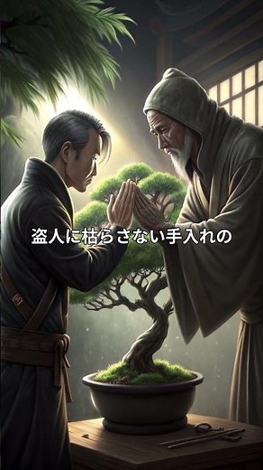 400年盆栽と盗難の慈愛