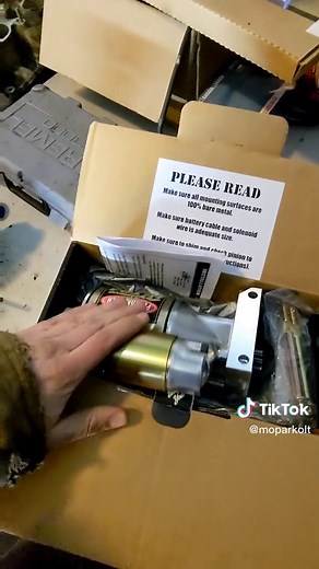 Replacing the Old Starter with a Power Master Mini Starter