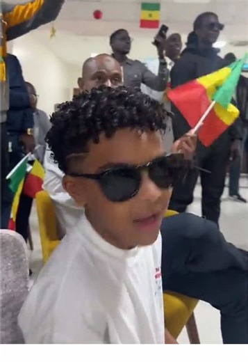 Gana et son fils avec leurs coiffeurs ❤️🇸🇳🇸🇳❤️❤️ #ganagueye #ganagueye #TotalEnergiesAFCON2025 #CAN2025 #senegalrek