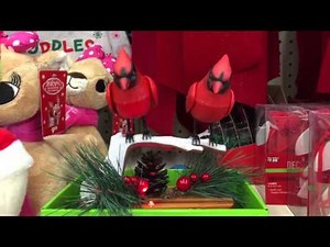 Red Cardinal Birds Singing Chirping Tweeting Holiday Song ~ We Wish You a Merry Christmas