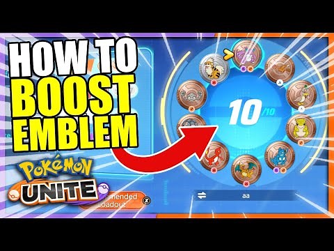 POKEMON UNITE BOOST EMBLEM GUIDE | How to use Boost Emblems the Right Way