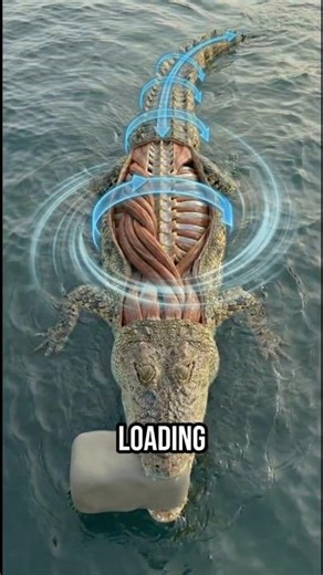 A Crocodile’s “Death Roll” Is Pure Torque