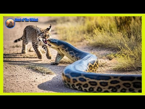"Bobcat Meets a Giant Python—What Happened Next Shocked Everyone"