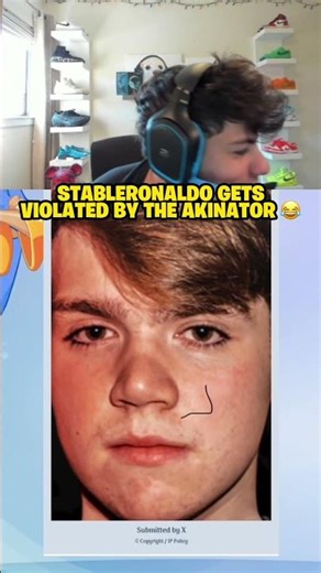 Stable Ronaldo Gets COOKED By Akinator! 😂