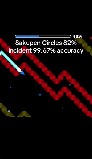 #tiktok #fyp #geometrydash #sakupencircles | sakupen circles 82 incident