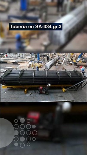 Proceso de ensamble de un haz tubular