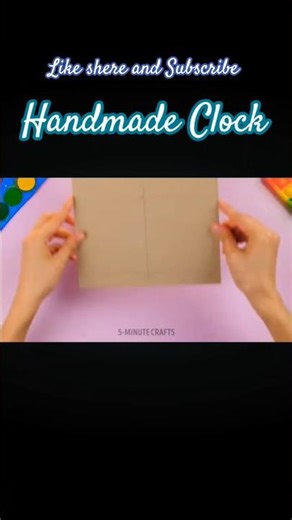 #How to make clock at home #Craftervijaylamigupta #subscribetomychannel