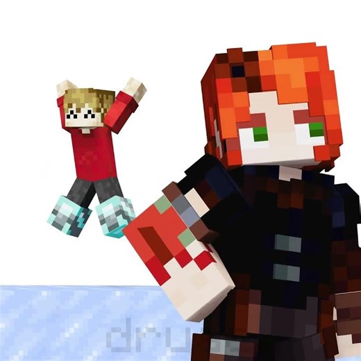 Ice Skating :: Hermitcraft Animation #minecraft #hermitcraft