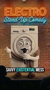 Washing Machine Roasts Your Entire Life #standupcomedy #comedy #shorts