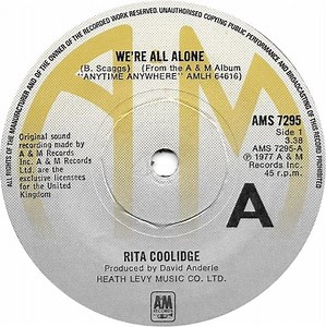 Rita Coolidge - We're All Alone