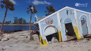 The City's drone pilots and spotters flew over Humphris Park and the South Jetty yesterday with an escort from the Venice Police Department and Venice FL Fire Rescue so we could show you a ground-level and bird's-eye view of the catastrophic damage made worse by Hurricane Milton. At minute marker 0:17.8 you can see how deep the washout is in reference to our City staff who stand at approximately 5'8" and 5'10" tall. DO NOT ATTEMPT TO VISIT THIS AREA. This area is extremely dangerous and remains 